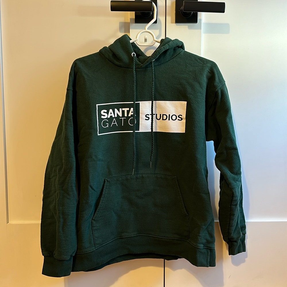 The Basement Yard - Santagato Studios Green Hoodie